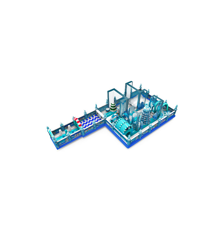 Tùy chỉnh IP màu sắc trẻ em Công viên vui chơi bơm trượt nhảy