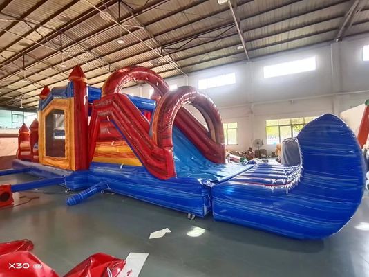 Trẻ em Ống nhấp đầy và trượt tùy chỉnh với nút bể bơi